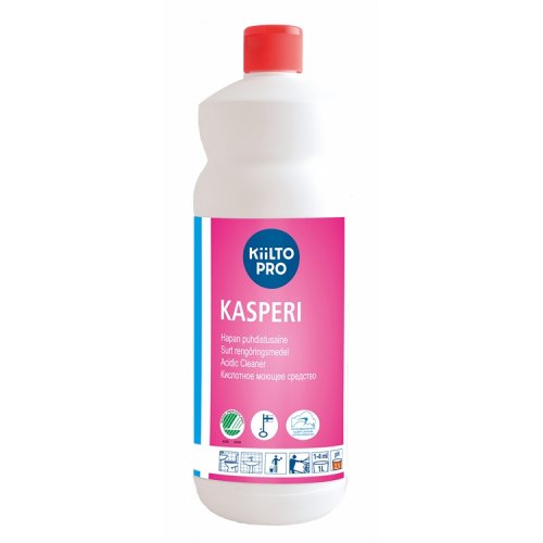Puhdistusaine Saostumien Kiilto Pro Kasperi 1L, hinta 12,38€