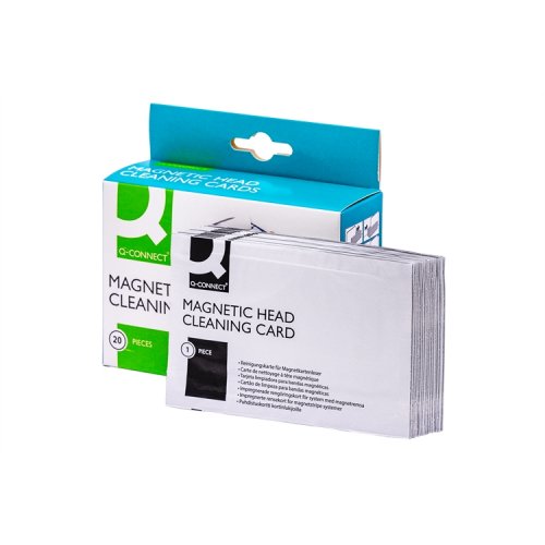 Puhdistuskortti Korttilukijan Q-Connect /20, hinta 11,92€