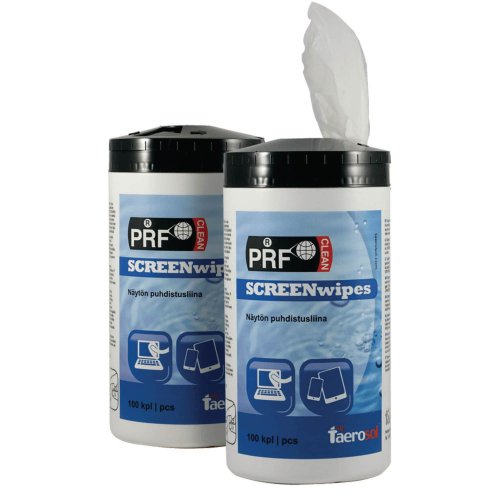 Puhdistusliina Prf screenwipes 1 kpl=100 liinaa 100kpl, hinta 8,06€