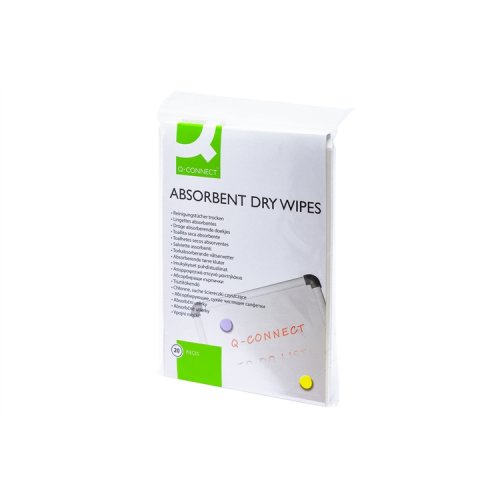 Puhdistusliina Q-CONNECT 145 x 195 mm /20, hinta 1,95€