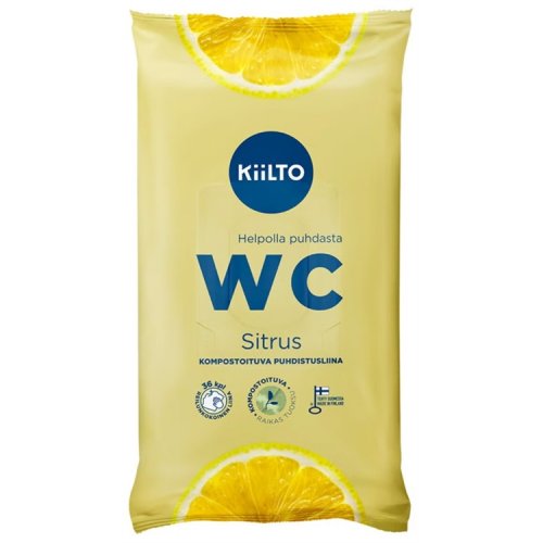 Puhdistusliina WC Kiilto Sitrus/36, hinta 6,95€
