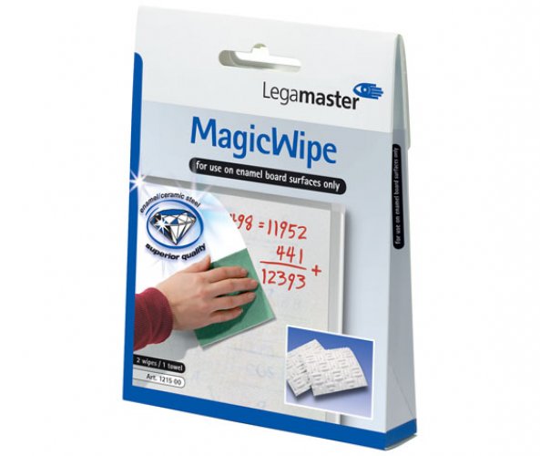Puhdistuspyyhe Valkotaulujen Legamaster MagicWipe 2 kpl, hinta 9,92€
