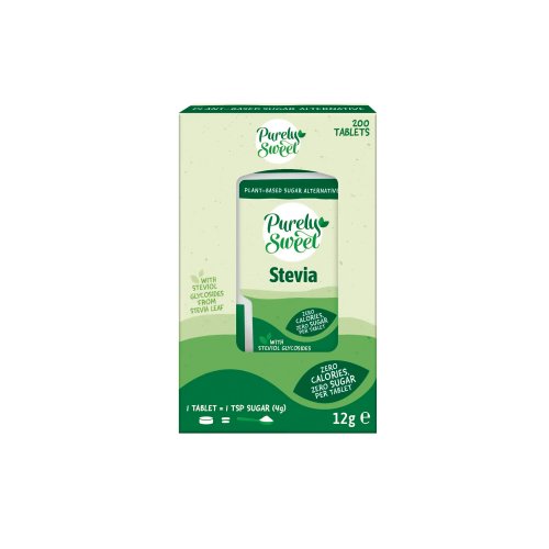 Purely sweet makeutustabletti 200kpl, hinta 8,01€