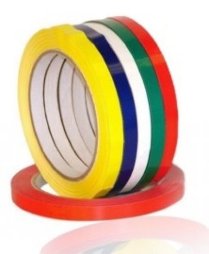 Pussinsulkijan teippi 12 mm 66 m rulla - Punainen, hinta 1,57€