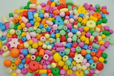 Puuhelmet Playbox pastellivärilajitelma 250 g