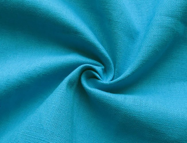 Puuvillakangas 150cm x5m turkoosi/merenvihreä, hinta 35,74€