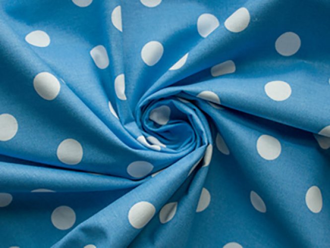 Puuvillakangas 150CMX5M PALLO SININEN, hinta 45,59€