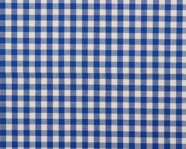 Puuvillakangas 150CMX5M RUUTU SININEN, hinta 45,59€