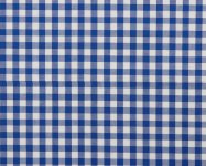 Puuvillakangas 150CMX5M RUUTU SININEN