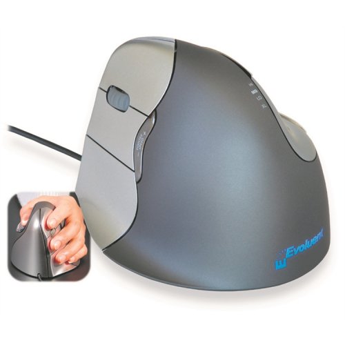 Pystyhiiri Evoluent V4 vasenkätiselle langallinen, hinta 127,05€