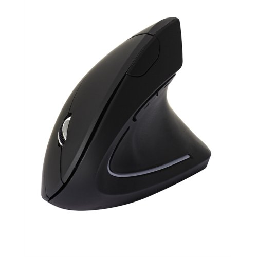 Pystyhiiri Q-Connect Ergonomic musta langaton, hinta 15,80€