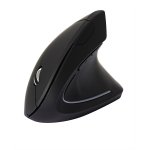 Pystyhiiri Q-Connect Ergonomic musta langaton