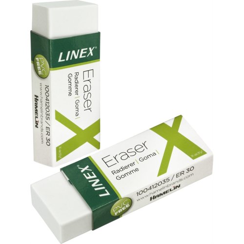 Pyyhekumi Linex ER30 blisterpakkaus 2 kpl, hinta 1,20€