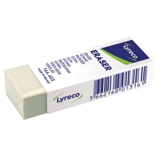 Pyyhekumi Lyreco, hinta 0,61€