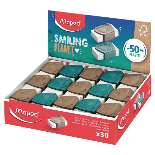 Pyyhekumi Maped 112521fm s/planet 30kpl, hinta 36,97€