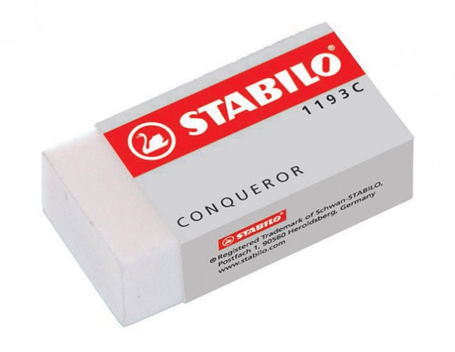 Pyyhekumi Stabilo Conqueror 1193C 30 kpl, hinta 3,81€