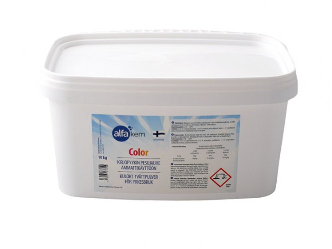 Pyykinpesujauhe Color 10 kg, hinta 29,85€