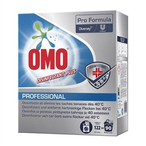Pyykinpesujauhe Desifioiva Omo Professional 8,55 kg, hinta 52,08€