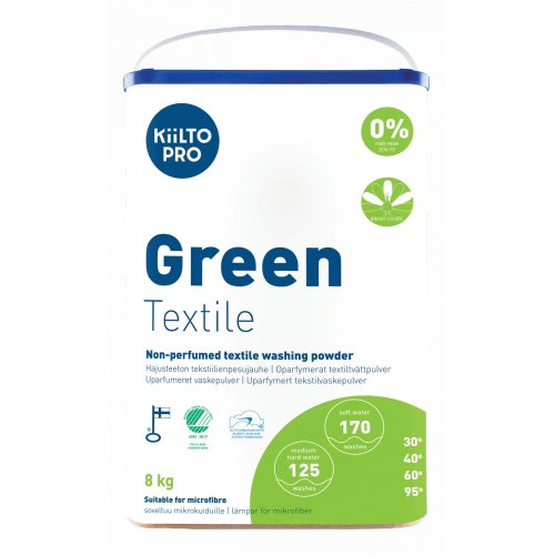 Pyykinpesujauhe Kiilto pro green kirjopyykki 8kg, hinta 72,28€