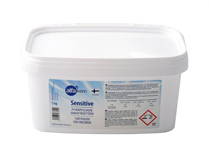 Pyykinpesujauhe Sensitive 5 kg, hinta 15,21€