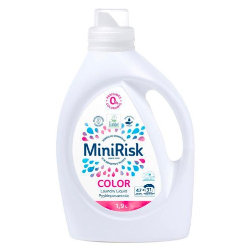 Pyykinpesuneste Mini risk color 1,9l, hinta 18,92€