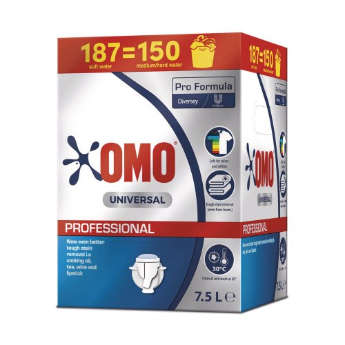 Pyykinpesuneste Omo professional universal 7,5l, hinta 54,27€