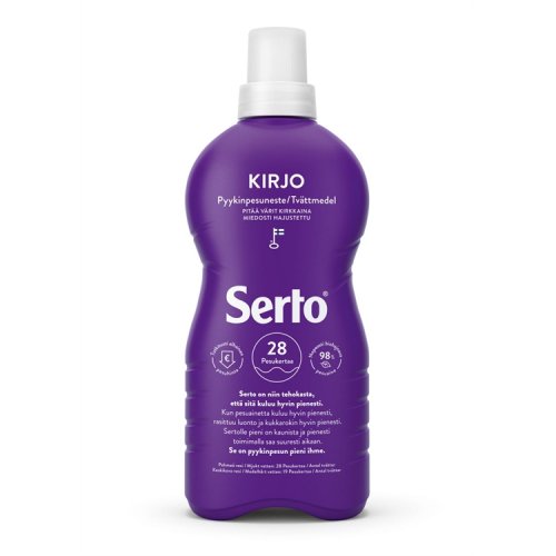 Pyykinpesuneste Serto Kirjo 750ml, hinta 8,67€