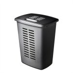 Pyykkikori Orthex 60L tummanharmaa