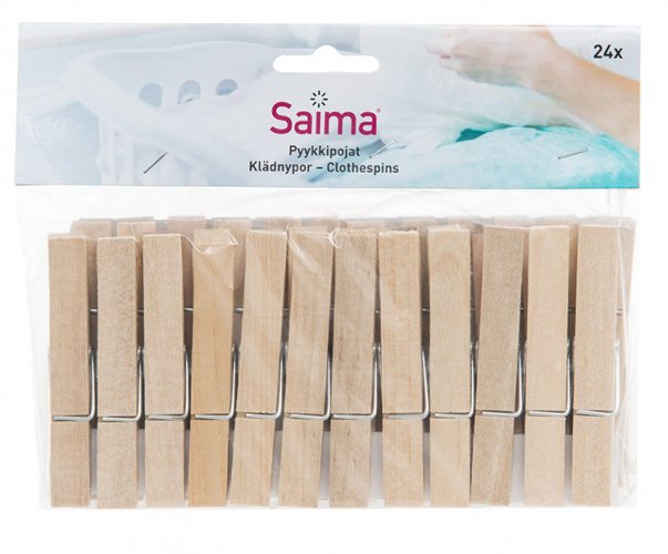 Pyykkipoika Saima puu, hinta 1,41€