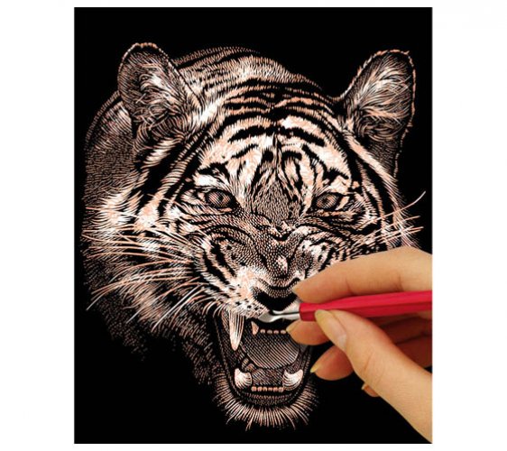 Raapekartonki Art Craft 254 x 203 mm kupari/musta /10, hinta 23,14€