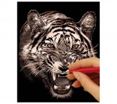 Raapekartonki Art Craft 254 x 203 mm kupari/musta /10