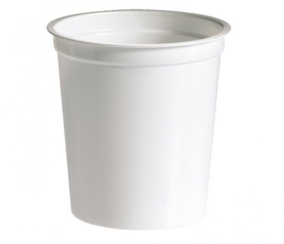 Rasia pyöreä Huhtamäki 210/240 ml valkoinen PS 60 kpl, hinta 4,54€