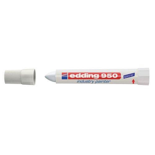 Rasvakynä Edding 950 valkoinen, hinta 6,93€