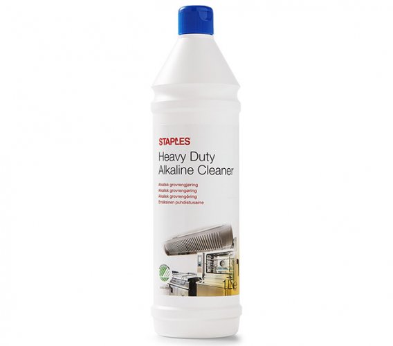 Rasvanpoistoaine Staples Heavy Duty Alkaline Cleaner 1L, hinta 1,88€