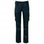 Reisitaskuhousut Projob 2553 stretch , slim fit, naiset musta 50/5xl
