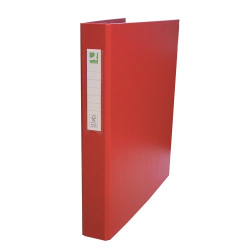 Rengaskansio Q-CONNECT A4 25 mm punainen, hinta 2,28€