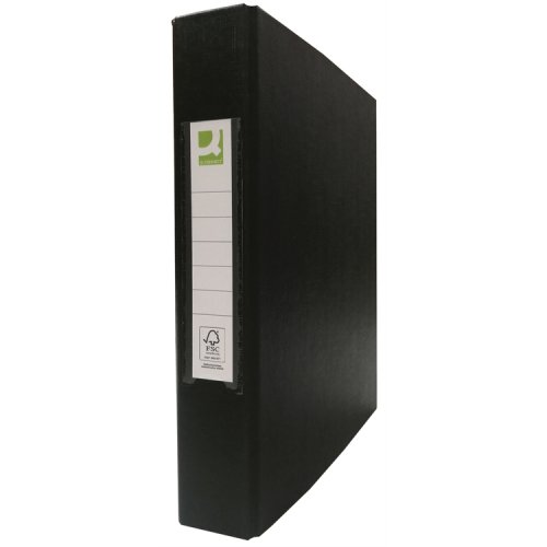 Rengaskansio Q-CONNECT A5 25 mm musta, hinta 2,85€