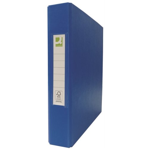 Rengaskansio Q-CONNECT A5 25 mm sininen, hinta 2,85€