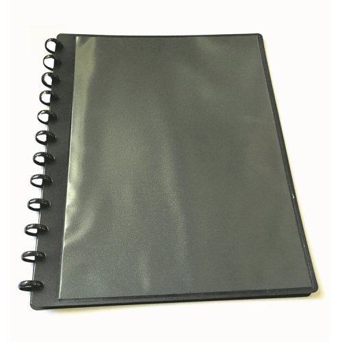 Repäisykansio 20-tasku etutasku PP musta, hinta 5,91€