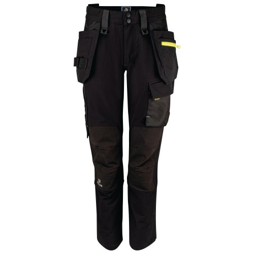 Riipputaskuhousut Projob 5564 naisten stretch musta c36, hinta 187,90€