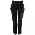 Riipputaskuhousut Projob 5564 naisten stretch musta c42