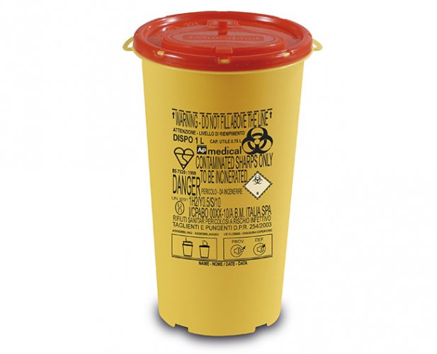 Riskijäteastia Dispo 1L, hinta 2,58€