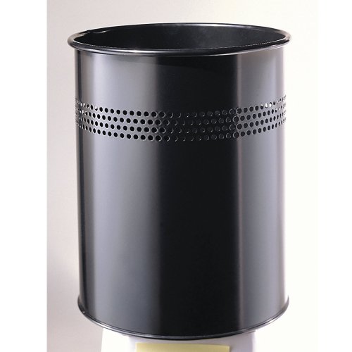 Roska-astia metalli 14,7l musta, hinta 18,68€