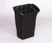 Roska-astia tarjoiluvaunuun Rubbermaid
