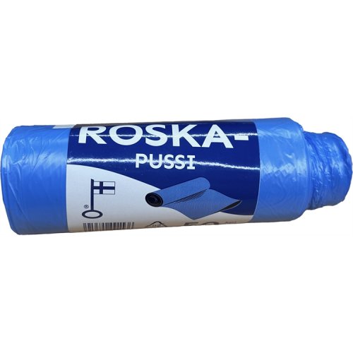 Roskapussi 20L sininen 11my 50 kpl, hinta 2,68€