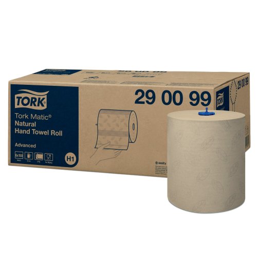 Rullakäsipyyhe Tork 290099 matic® natural h1 advanced 6kpl, hinta 115,30€