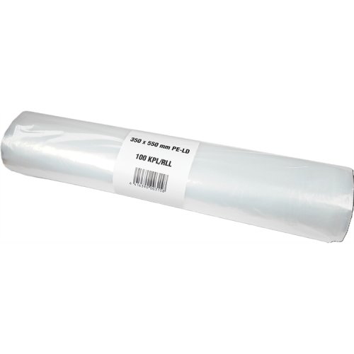 Rullapussi kirkas 10 kg 100 kpl, hinta 7,63€