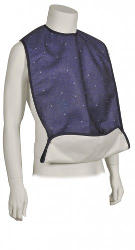 Ruokalappu Abena Classic sininen nepparikiinnitys, hinta 9,15€