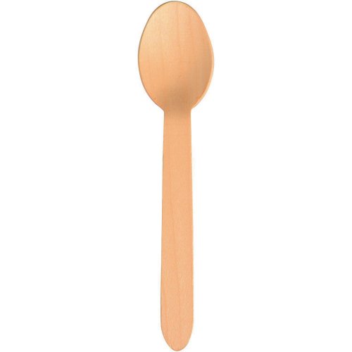 Ruokalusikka puinen fsc 16 100kpl, hinta 6,57€