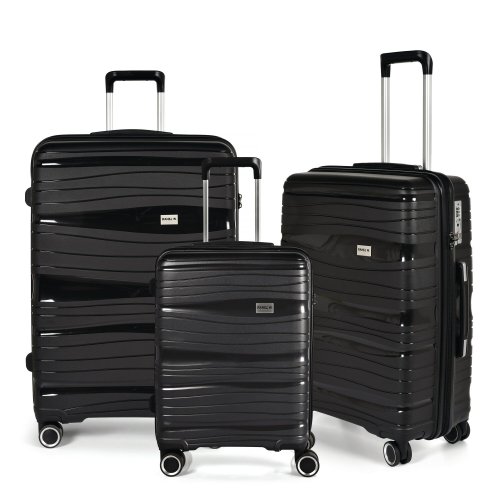 Rw travel alfrida matkalaukkusetti, musta, hinta 232,20€